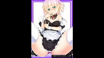 Preview 4 of Big Milk Tit Fuck - slideshow hentai sexy anime girls fan service