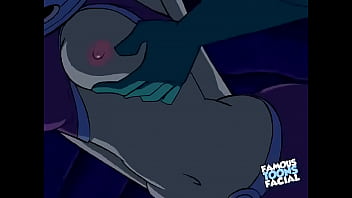 Preview 4 of Nicky Has Doing A Great Blowjob - Teen Titans Starfire x Robin Hentai Video