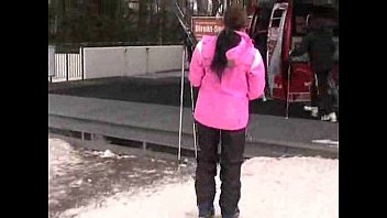 Preview 1 of Cumshot Mastubasi - im ski urlaub