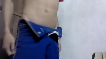 Preview 1 of Rei Cosplay Porn - Pau duro na cueca