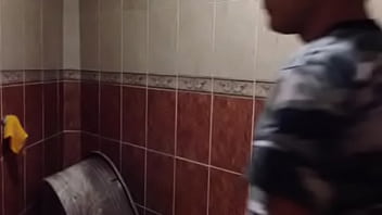 Preview 1 of Dadfuks - bathroom masturbation gay
