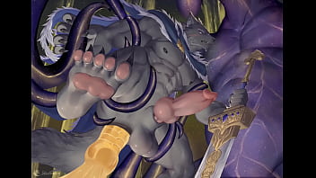 Preview 2 of Sabah Babys - blaidd funtime with the Elden beast
