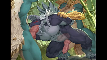 Preview 3 of Xxx Kosre - zinogre double trouble