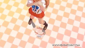 Preview 3 of Firsttime Lesbian Milf - sexy MMD Sexy Ecchi Sweet Devil