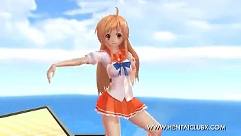 Preview 4 of Firsttime Lesbian Milf - sexy MMD Sexy Ecchi Sweet Devil