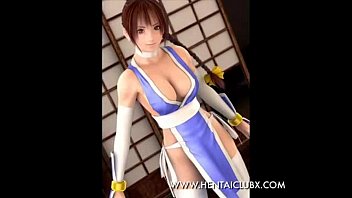 Preview 2 of Suny Leoni Blue Film - fan service fan service kasumi D O A