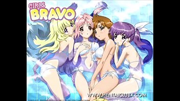 Preview 2 of Kissmur Record - girls fan service Hot anime girls of DreamIsland