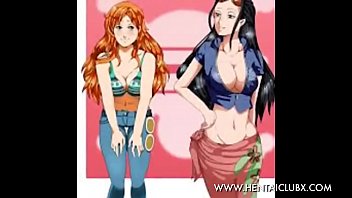 Preview 2 of Ebony Big Ass Granny Anal - ecchi  hentai nami  robin sexy and hot