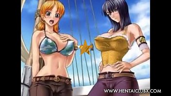 Preview 4 of Ebony Big Ass Granny Anal - ecchi  hentai nami  robin sexy and hot