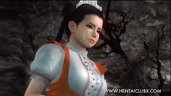 Preview 1 of Samus And Rachel - fan service d. or Alive 5 Ultimate Sexy Ecchi Pai Halloween Costume
