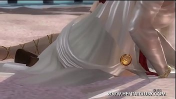 Preview 4 of Vika Nymph Bound - sexy sexy d. or Alive 5 Ultimate Sexy Ecchi Elena Robes