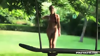 Preview 1 of Xnxx Sanileyon Videos - Tiffany Doll Taken from Sensual Swing to Hardcore Fucking