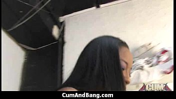 Preview 4 of Old And Young Hairy Lesbian - Ebony Girl Gets Slammed by some white dudes 23