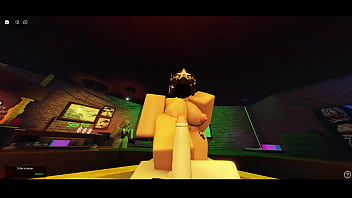 Preview 2 of Podlaya Afera Sera Davida - Roblox fucking a hot rich girl and a cat girl