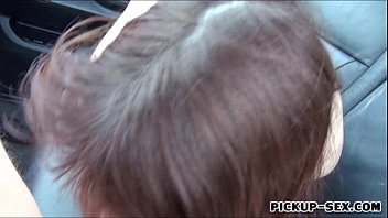 Preview 3 of Husbnd Wife Sex Video - Amateur Aimee Ryanflashes her small tits and fucked for cash
