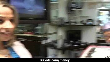 Preview 1 of Full Naked Yoga Class - Desperate teen naked in public and fucks to pay rent 6