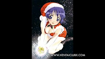 Preview 2 of Tribbing Zafira - sexy galeria ecchi Anime christmas girls ecchi