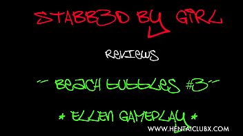Preview 1 of Namthai - nude  STABB3D by GiRL Visual Reviews  Beach Bubbles ELLEN Sexy Anime Gameplay 1 Xbox 360 Games anime