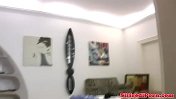 Preview 1 of Yogapron Com - Lustful italian stud fucking her pussy
