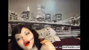 Preview 1 of Male Genital Injection - Russian slut sucking on her favorite dildo