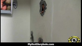 Preview 1 of Reality King Xnx - Horny Lady Enjoys Gloryhole Cocksucking Interracial 20