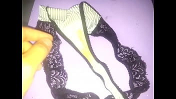 Preview 1 of Mom By Black Boy - El tanga sucio de mi novia