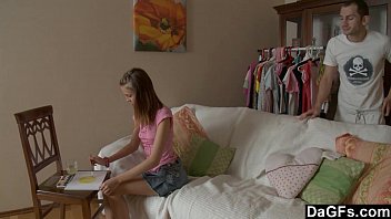Preview 1 of Blacks Solo - Dagfs - Skinny Stepsister Knows How To Make Me Happy