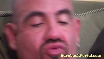 Preview 4 of Strong Scat Gay Rim - Horny bears in bareback video
