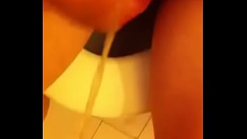 Preview 2 of Oma Nanny Yong Boy - My husband pissing on my hairy pussy
