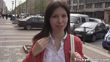 Preview 1 of Grandpa Doube Panitration - Tricky Agent - A dream girl Iva Zan,  teen porn gets fucked by an Agent