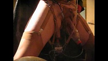Preview 2 of Gay Iraanin - 028 machine raincoat vacume on tits.MPG
