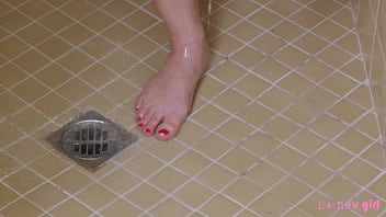 Preview 3 of Xnxx Jenny Diamond - Charming brunette model took a shower
