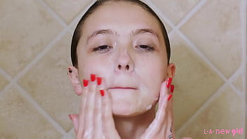 Preview 4 of Xnxx Jenny Diamond - Charming brunette model took a shower