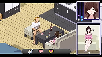 Preview 4 of Tease Ala Footjob - NTRAholic,  this game may be new but is certainly good,  it maintains the level from his predecessor,  NTR Legend,  PORN GAME ERO GAME SEXUAL GAME EROTIC GAME