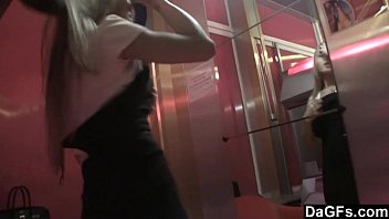 Preview 4 of Girls With Shemal - Dagfs - Hot Slut With Amazing Body Fingering In Tanning Bed