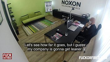 Preview 1 of Pakistani Sana Xxx Videos - Slutty blonde fucking to keep her job