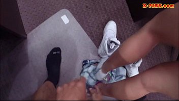 Preview 3 of Scool Glils - Big titty Latina gives head and pounded for some cash