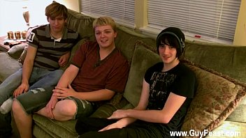 Preview 1 of Big Black Ass And Bick - Hot gay scene It turns into a accomplish three-way suckfest as they
