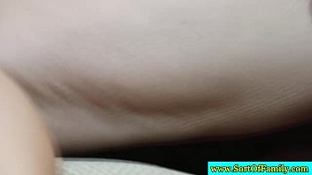 Preview 1 of Big Boons Auntys - Real latina mom and offspring share dick