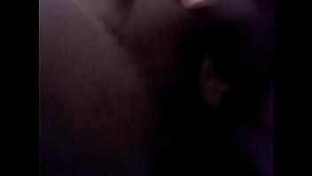 Preview 1 of Korean With First Bbc - Horny babe rubs her hot pussy