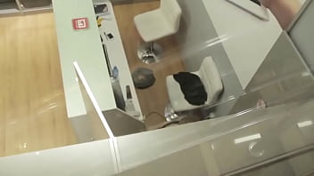 Preview 4 of Cum Charmi - Beautiful Russian Girl changing clothes at Apple Store