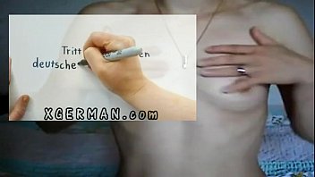 Preview 1 of Cop Female Step - German Amateur Mom Webcam Masturbation