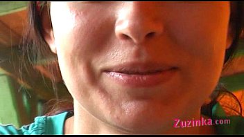 Preview 1 of Download Young Teen Sex - Horny Zuzinka is fingering herself in public at a bar