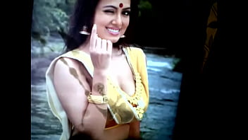 Preview 4 of Fukig Bus - Cum tribute indian actress Sana Khan