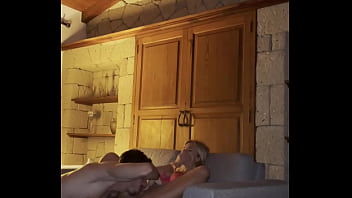 Preview 3 of Son Fuck Mom While Bathing - Casual and Fast Dating in Spain Leads to Hardcore Fuck(Trailer)