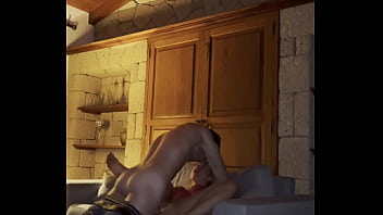 Preview 4 of Son Fuck Mom While Bathing - Casual and Fast Dating in Spain Leads to Hardcore Fuck(Trailer)