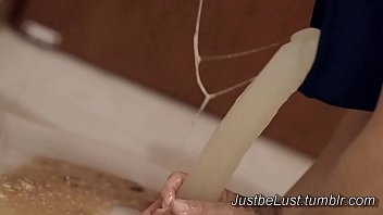 Preview 2 of Mom Witj Bbc - JustbeLust - Gag on dildo Part2