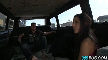 Preview 1 of Brot Her Sister - Yurizan Beltran&#039_s First Ride On the Bus 26