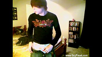 Preview 1 of Www Xxx 3gp Dawnlod - Nude men Trace comes home from the club all by himself and bods