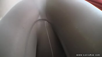 Preview 3 of Lukas Mysterious Gay - Huge ass big butt woman in sheer lycra